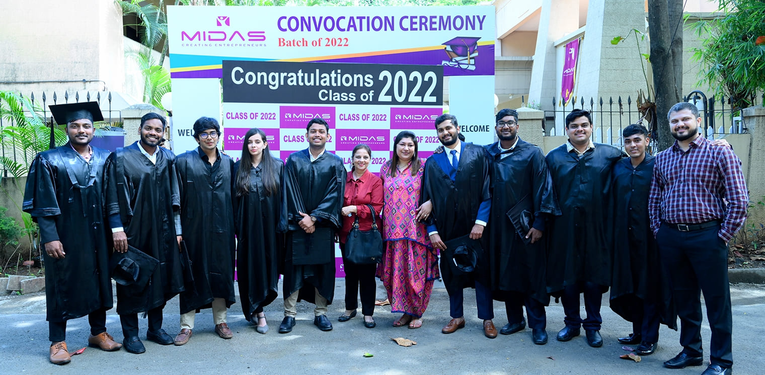 Convocation of the class of 2022, School of Entrepreneurship